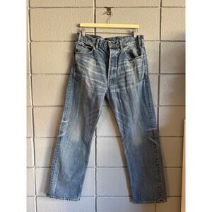 Men's Celine Hommes Kurt Straight-Leg Denim Jeans in Union Wash sz 33 Designer
